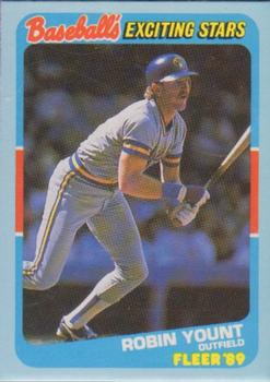 1989 Fleer Baseball's Exciting Stars #44 Robin Yount Front