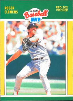 1989 Fleer Baseball MVPs #8 Roger Clemens Front