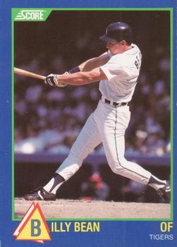 1989 Score Hottest 100 Rising Stars #19 Billy Bean Front