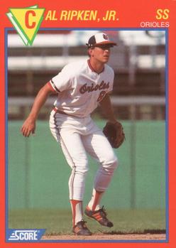 1989 Score Baseball's 100 Hottest Players #77 Cal Ripken, Jr. Front