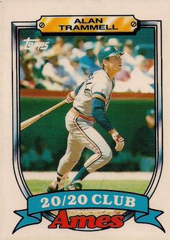 1989 Topps Ames 20/20 Club #29 Alan Trammell Front