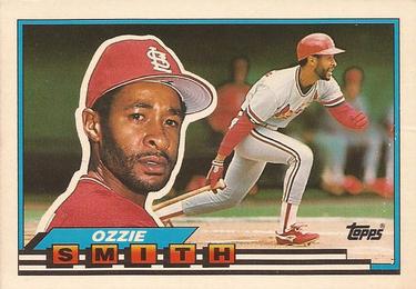 1989 Topps Big #110 Ozzie Smith Front
