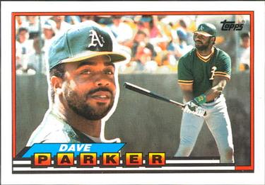 1989 Topps Big #144 Dave Parker Front