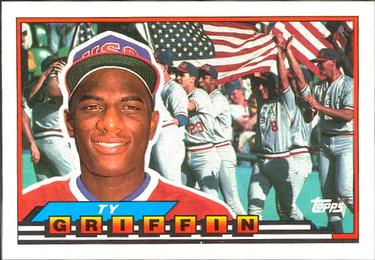1989 Topps Big #170 Ty Griffin Front