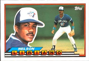 1989 Topps Big #207 Nelson Liriano Front
