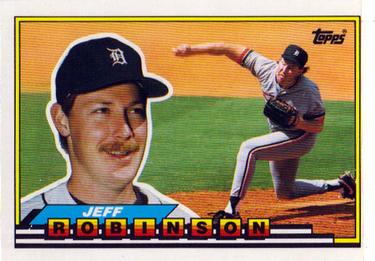 1989 Topps Big #274 Jeff Robinson Front