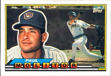 1989 Topps Big #330 Paul Molitor Front