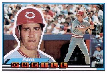 1989 Topps Big #39 Paul O'Neill Front