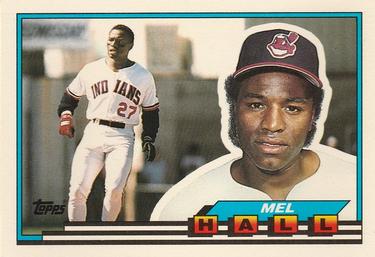 1989 Topps Big #13 Mel Hall Front