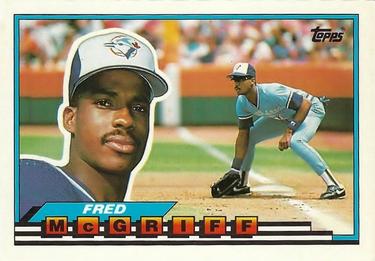 1989 Topps Big #15 Fred McGriff Front
