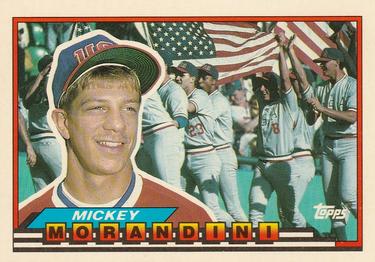 1989 Topps Big #162 Mickey Morandini Front