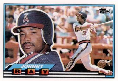 1989 Topps Big #7 Johnny Ray Front