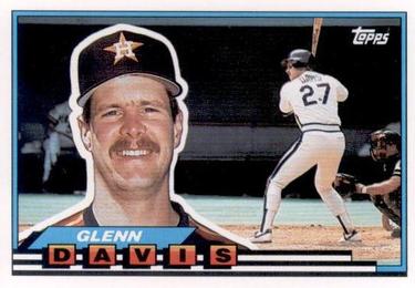 1989 Topps Big #89 Glenn Davis Front