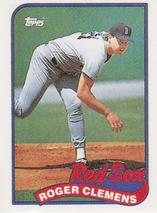 1989 Topps Doubleheader All-Stars #NNO Roger Clemens Front