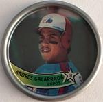 1989 Topps Coins #13 Andres Galarraga Front