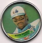 1989 Topps Coins #22 Rock Raines Front