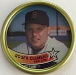 1989 Topps Coins #37 Roger Clemens Front