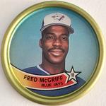 1989 Topps Coins #44 Fred McGriff Front