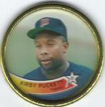 1989 Topps Coins #48 Kirby Puckett Front