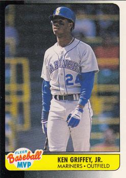 1990 Fleer Baseball MVPs #14 Ken Griffey, Jr. Front