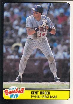 1990 Fleer Baseball MVPs #20 Kent Hrbek Front