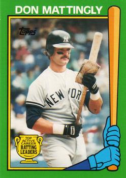 1990 Topps - Batting Leaders #4 Don Mattingly Front