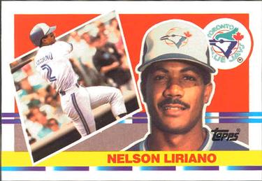 1990 Topps Big #142 Nelson Liriano Front