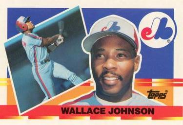 1990 Topps Big #46 Wallace Johnson Front