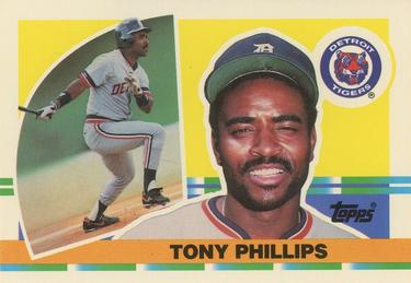 1990 Topps Big #239 Tony Phillips Front