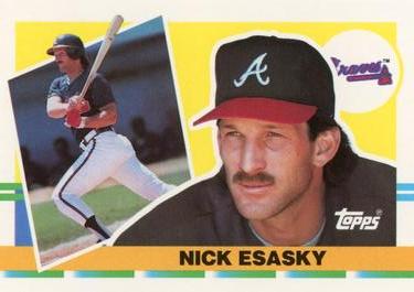 1990 Topps Big #251 Nick Esasky Front