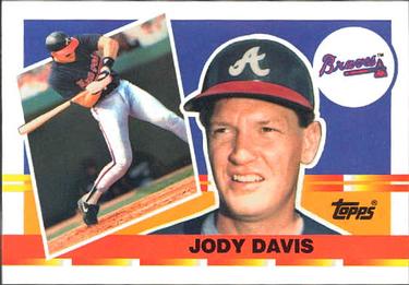 1990 Topps Big #26 Jody Davis Front