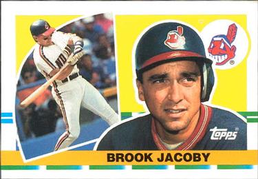 1990 Topps Big #276 Brook Jacoby Front