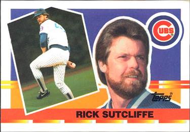 1990 Topps Big #38 Rick Sutcliffe Front