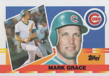 1990 Topps Big #19 Mark Grace Front