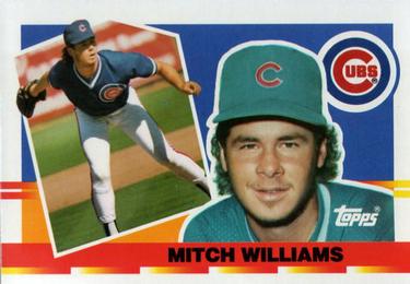 1990 Topps Big #109 Mitch Williams Front