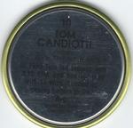 1990 Topps Coins #10 Tom Candiotti Back