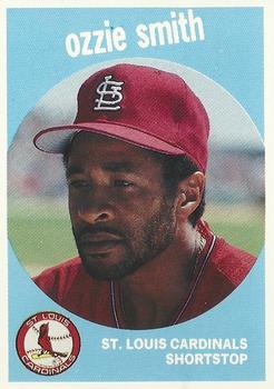 1989 Baseball Cards Magazine '59 Topps Replicas #13 Ozzie Smith Front
