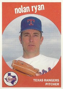 1989 Baseball Cards Magazine '59 Topps Replicas #45 Nolan Ryan Front