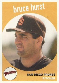 1989 Baseball Cards Magazine '59 Topps Replicas #51 Bruce Hurst Front