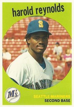 1989 Baseball Cards Magazine '59 Topps Replicas #9 Harold Reynolds Front