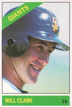 1991 Baseball Cards Magazine '66 Topps Replicas #15 Will Clark Front