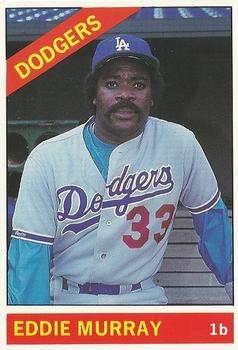 1991 Baseball Cards Magazine '66 Topps Replicas #23 Eddie Murray Front
