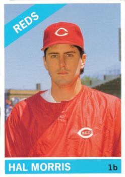1991 Baseball Cards Magazine '66 Topps Replicas #33 Hal Morris Front