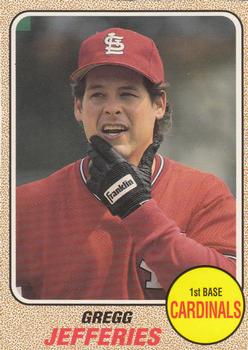 1993 Baseball Card Magazine / Sports Card Magazine #SC79 Gregg Jefferies Front