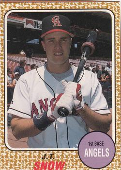 1993 Baseball Card Magazine / Sports Card Magazine #SC81 J.T. Snow Front