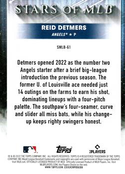 2022 Topps Update - Stars of MLB #SMLB-61 Reid Detmers Back