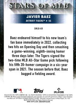 2022 Topps Update - Stars of MLB #SMLB-69 Javier Baez Back