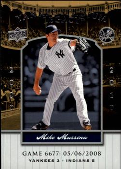 2009 Upper Deck - 2008 Upper Deck Yankee Stadium Legacy Update #6677 Mike Mussina Front