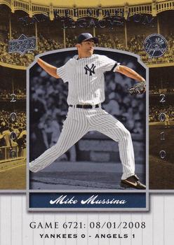 2009 Upper Deck - 2008 Upper Deck Yankee Stadium Legacy Update #6721 Mike Mussina Front