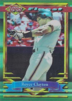 1994 Finest - Refractors #28 Royce Clayton Front